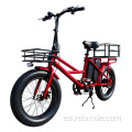 Motor de alta potencia Consumo de energía bicicleta eléctrica